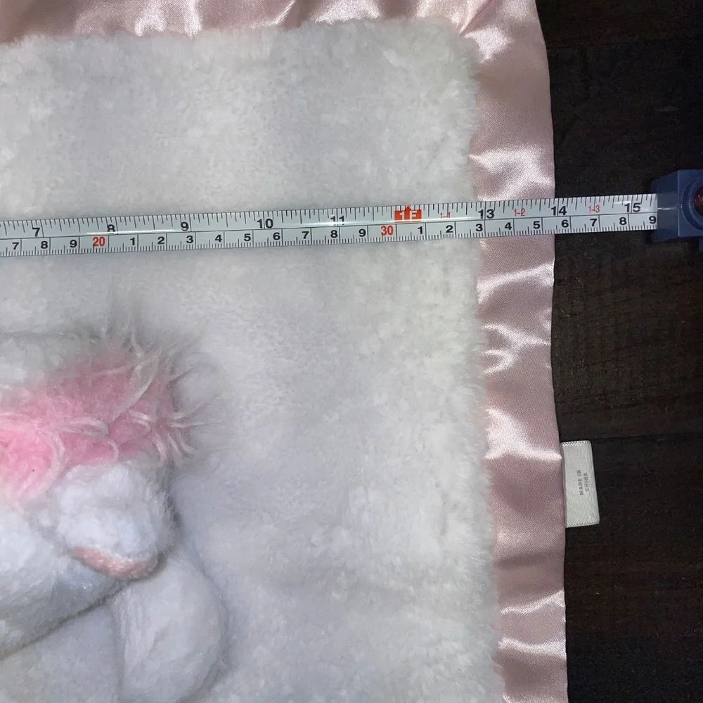 Cloud Island Unicorn Security Blanket Soft Lovey‎ Pink White Satin Target 14”